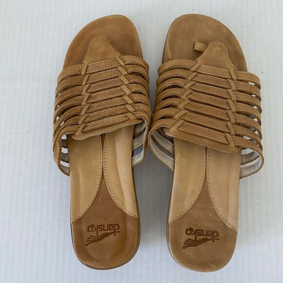 Dansko Topanga Woven Leather Slide Thong  Sandals Size 7
Huaraches - Picture 4 of 9